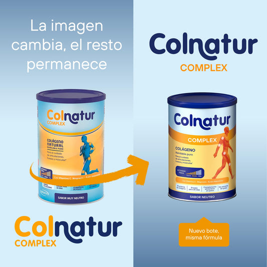 Colnatur Complex Neutro | 330g | Colágeno con Magnesio y Vitamina C para Músculos y Articulaciones
